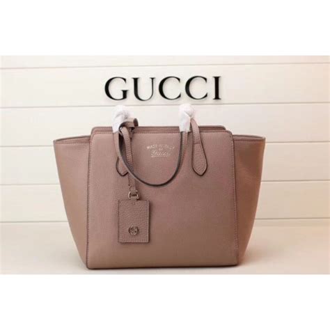 gucci swing leather tote replica